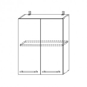 Гарда ВП 600 шкаф верхний высокий в Иланском - ilanskiy.mebelnovo.ru | фото