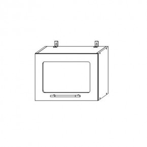 Гарда ВПГС 500 шкаф верхний горизонтальный со стеклом в Иланском - ilanskiy.mebelnovo.ru | фото