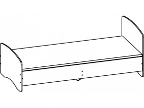 кровать 1-спальная без ящиков Город SV в Иланском - ilanskiy.mebelnovo.ru | фото