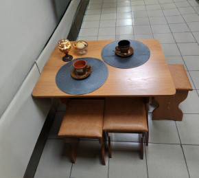 Обеденная зона Миссия (бук) в Иланском - ilanskiy.mebelnovo.ru | фото