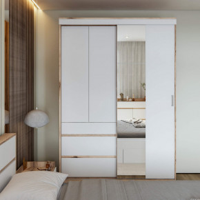 Шкаф-купе Брауни 1.5м в Иланском - ilanskiy.mebelnovo.ru | фото