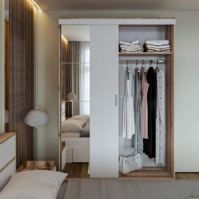 Шкаф-купе Брауни 1.5м в Иланском - ilanskiy.mebelnovo.ru | фото