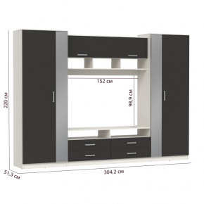 ШМЦ Вена  91.01 с зеркалом в Иланском - ilanskiy.mebelnovo.ru | фото